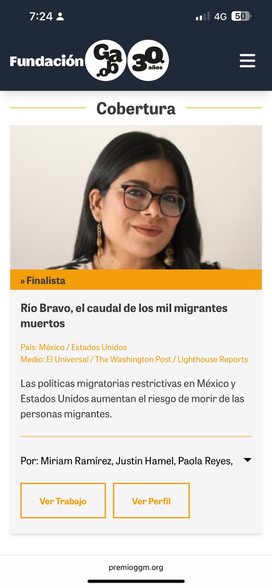 Marcos Vizcarra (@marcosvizcarra) on Twitter photo Ámonos!!!!!!!!!!!!!
La <a href="/MiriamRmz86/">Miriam Ramírez</a> está entre los finalistas en cobertura del premio <a href="/FundacionGabo/">Fundación Gabo</a> !!!!!!!!!!!!!!
Saquen el ceviche de sierra y los tostitos ❤️❤️❤️ Ámonos!!!!!!!!!!!!!
La <a href="/MiriamRmz86/">Miriam Ramírez</a> está entre los finalistas en cobertura del premio <a href="/FundacionGabo/">Fundación Gabo</a> !!!!!!!!!!!!!!
Saquen el ceviche de sierra y los tostitos ❤️❤️❤️