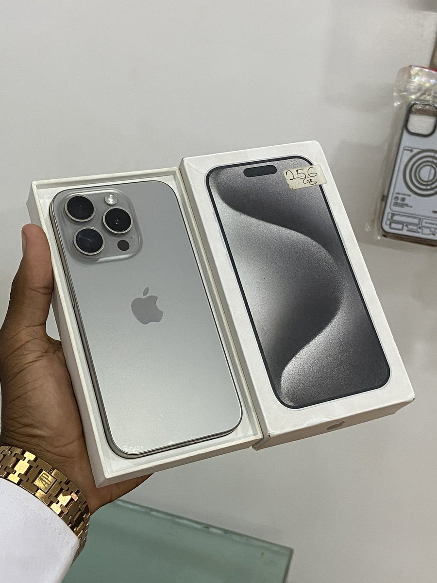 IPHONE 15 PRO 

✅OPENBOX 
✅256GB 
✅PRICE: 1,100,000
✅Dm/Call :07032655719 

📍SHOP ADDRESS:AGF 13 KASUPDA GSM VILLAGE AHMADU BELLO WAY 
OPP MAKARFI PLAZA KADUNA ,KADUNA STATE 

NATIONWIDE DELIVERY 📦

PLEASE RETWEET 🙏🏽🙏🏽🙏🏽🙏🏽