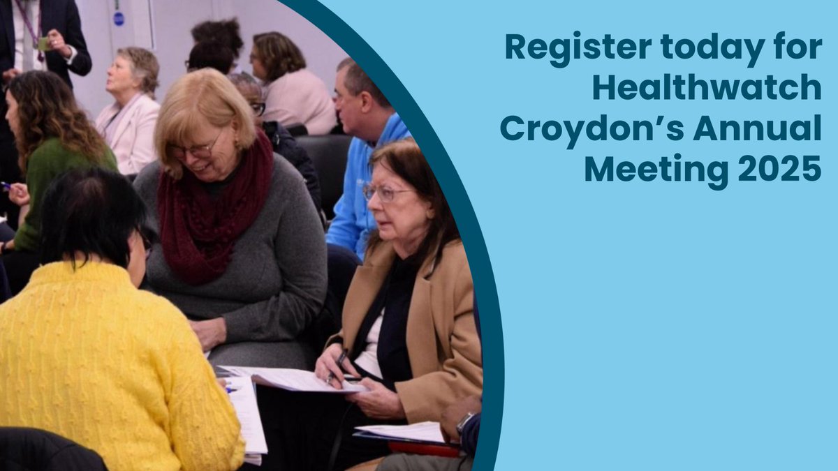 Join our annual meeting on the 15th July, hear more about our plans for this year on influencing #health services through #patients’ views. 
eventbrite.co.uk/e/healthwatch-…