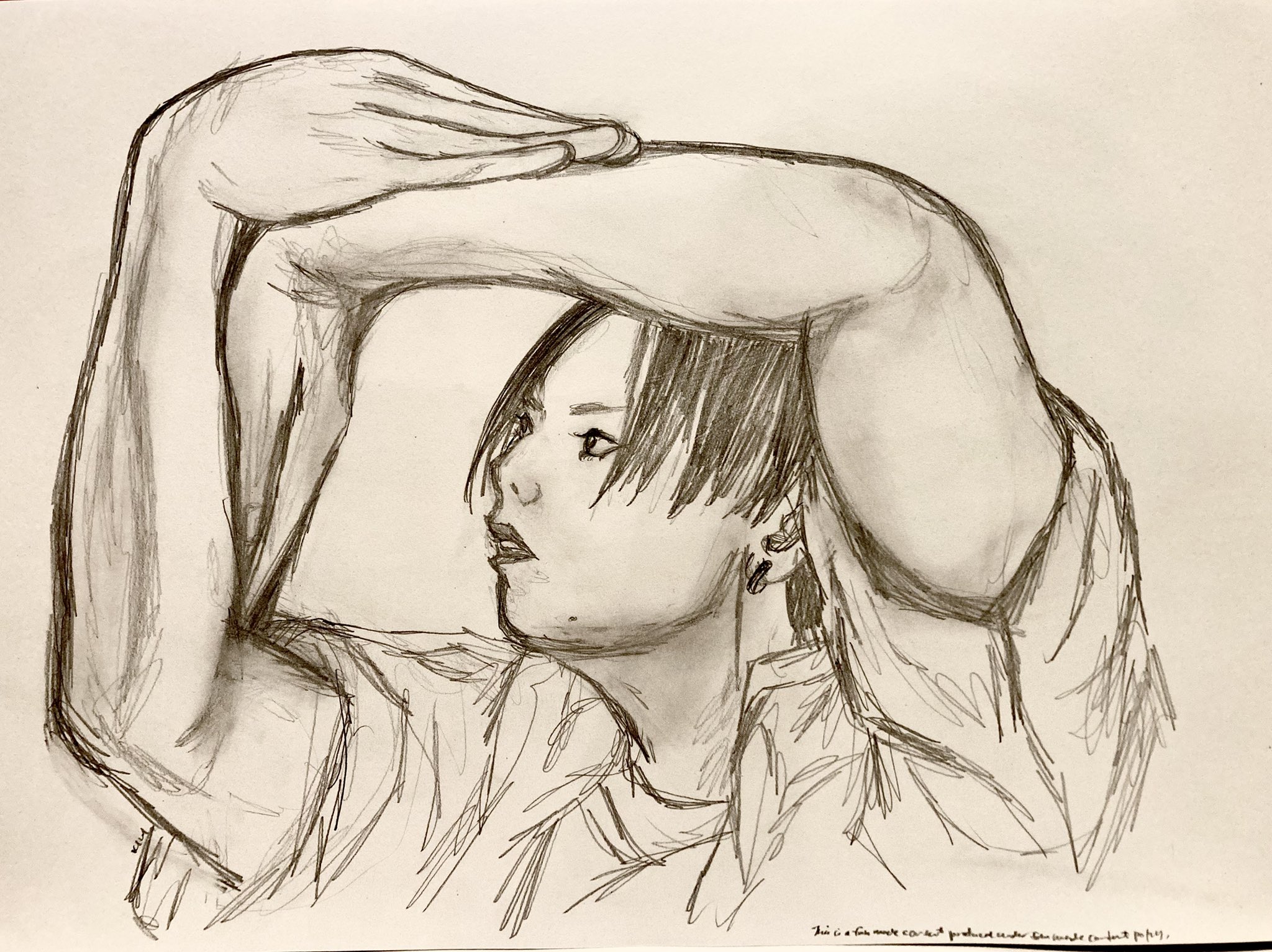 手描きイラスト　リク23 手描きイラスト リク23（サーモンの妖精様 専用ページ