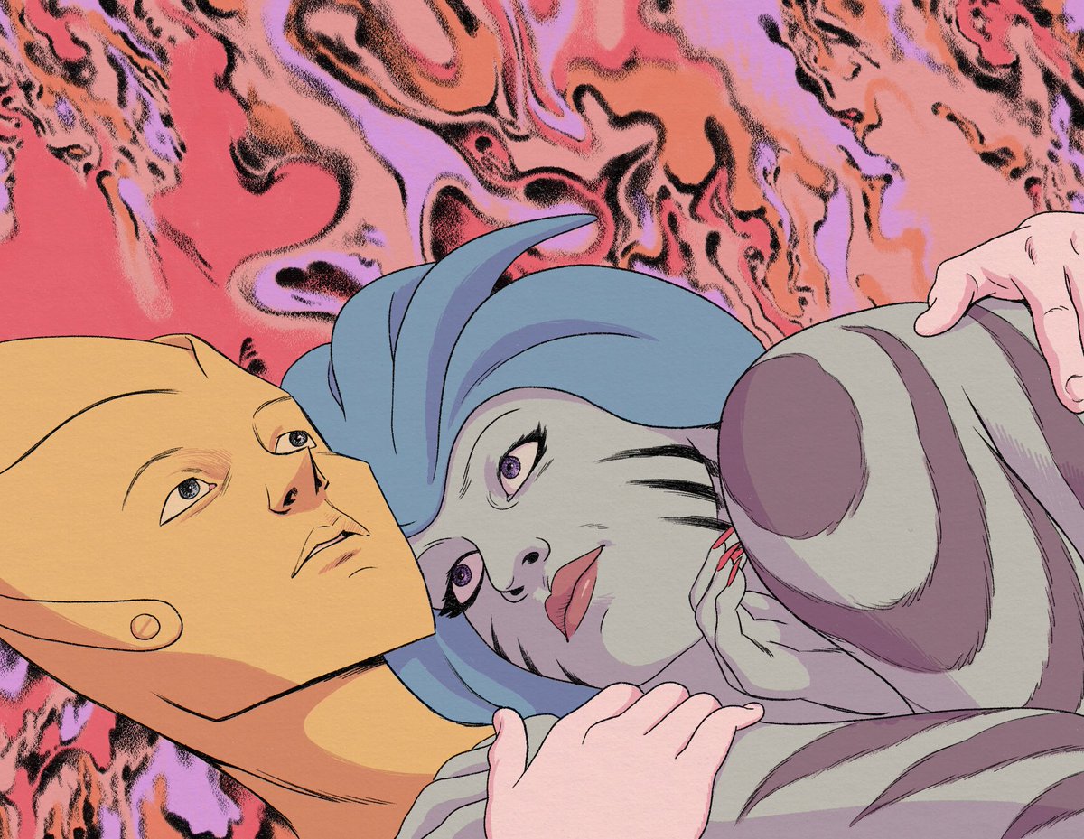 MalachiWard's tweet image. Wrapping up a new short comic that I’m very happy with 😇