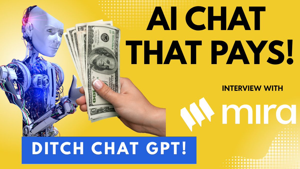Vietnam crypto insights (@cryptoinsightvn) on Twitter photo AI chat that pays - ditch Chat GPT: an interview with Mira Network's Shlock on their revolutionary decentralized blockchain AI chat that pays - ditch Chat GPT: an interview with Mira Network #aichat #ai #chatgpt <a href="/Mira_Network/">Mira (3/3)</a> tinyurl.com/2h3fnrzw AI chat that pays - ditch Chat GPT: an interview with Mira Network's Shlock on their revolutionary decentralized blockchain AI chat that pays - ditch Chat GPT: an interview with Mira Network #aichat #ai #chatgpt <a href="/Mira_Network/">Mira (3/3)</a> tinyurl.com/2h3fnrzw