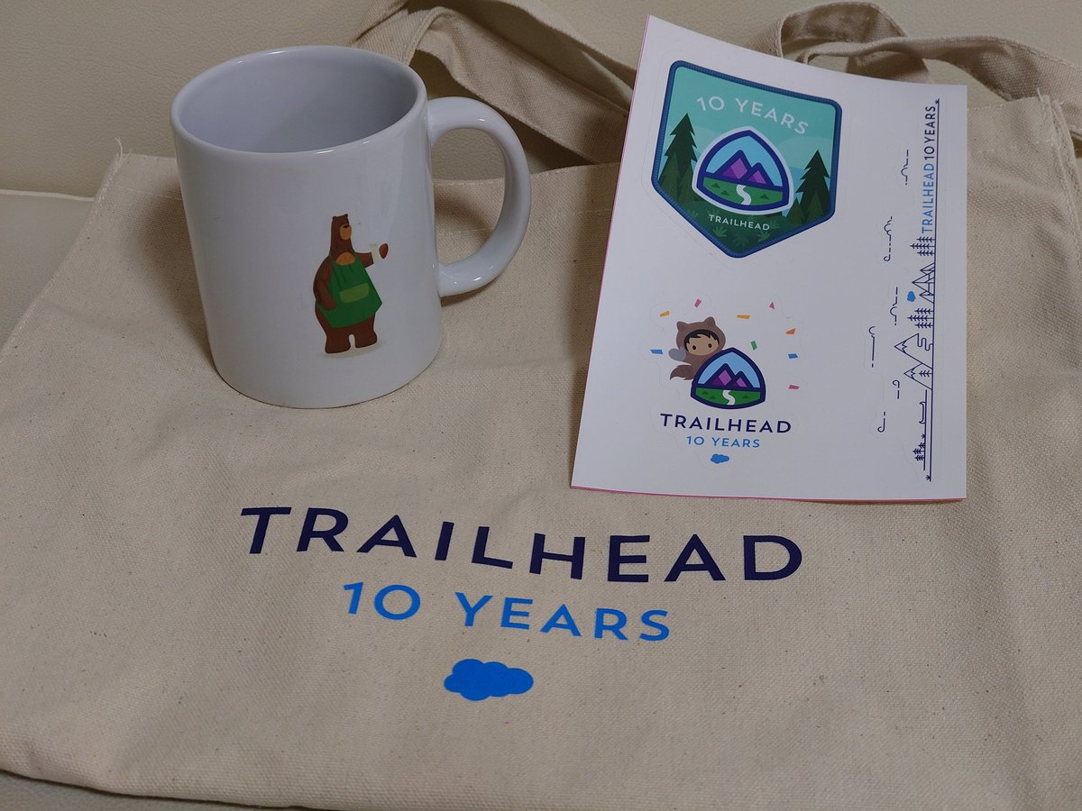 kaz_unus_spes's tweet image. なんかのQuestのやつが届いた！わーい！！

#Trailhead #TrailblazerQuest