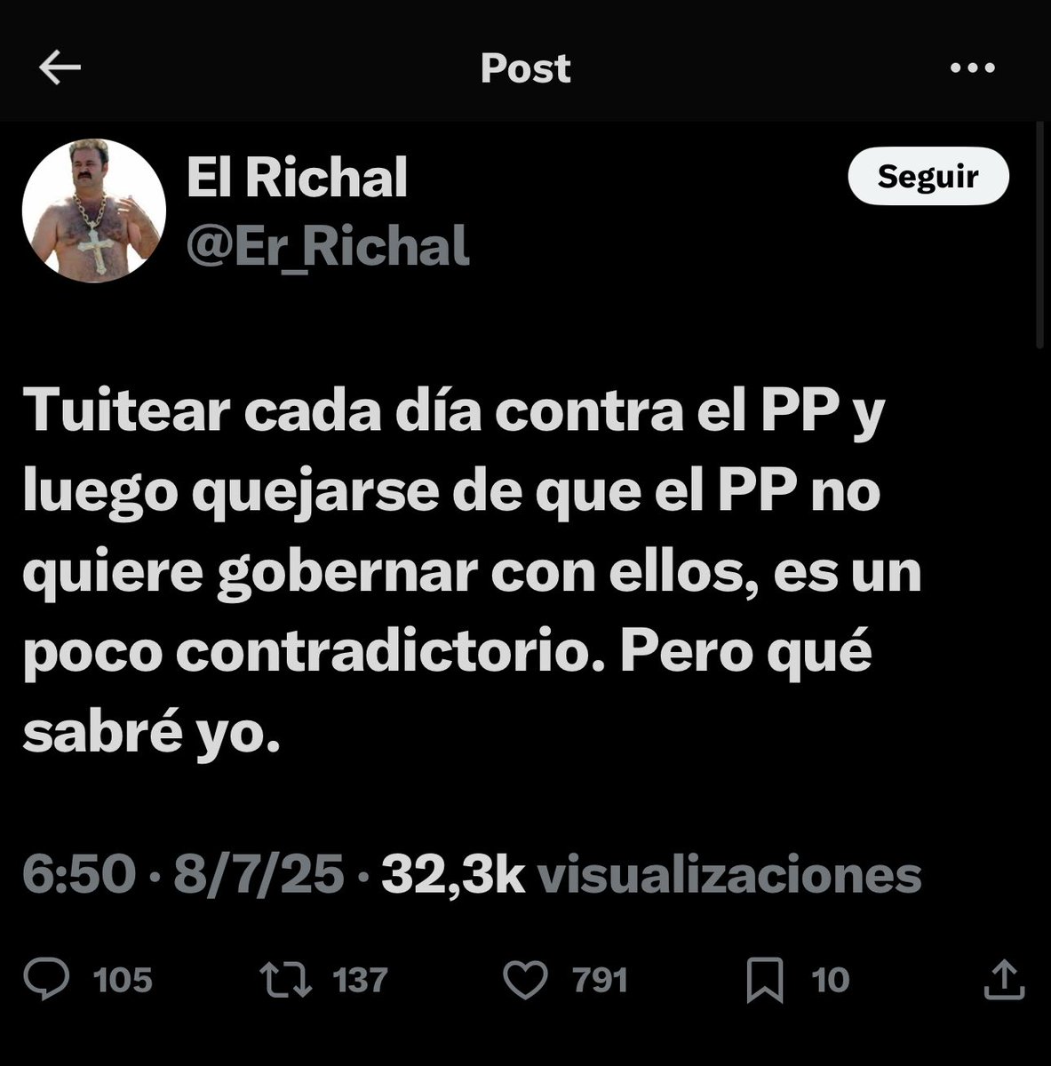 ElCopiometro's tweet image. Copiómetro para @Enrique15805940 , por copiar a @Er_Richal
Vía: @juanmi_almeria
