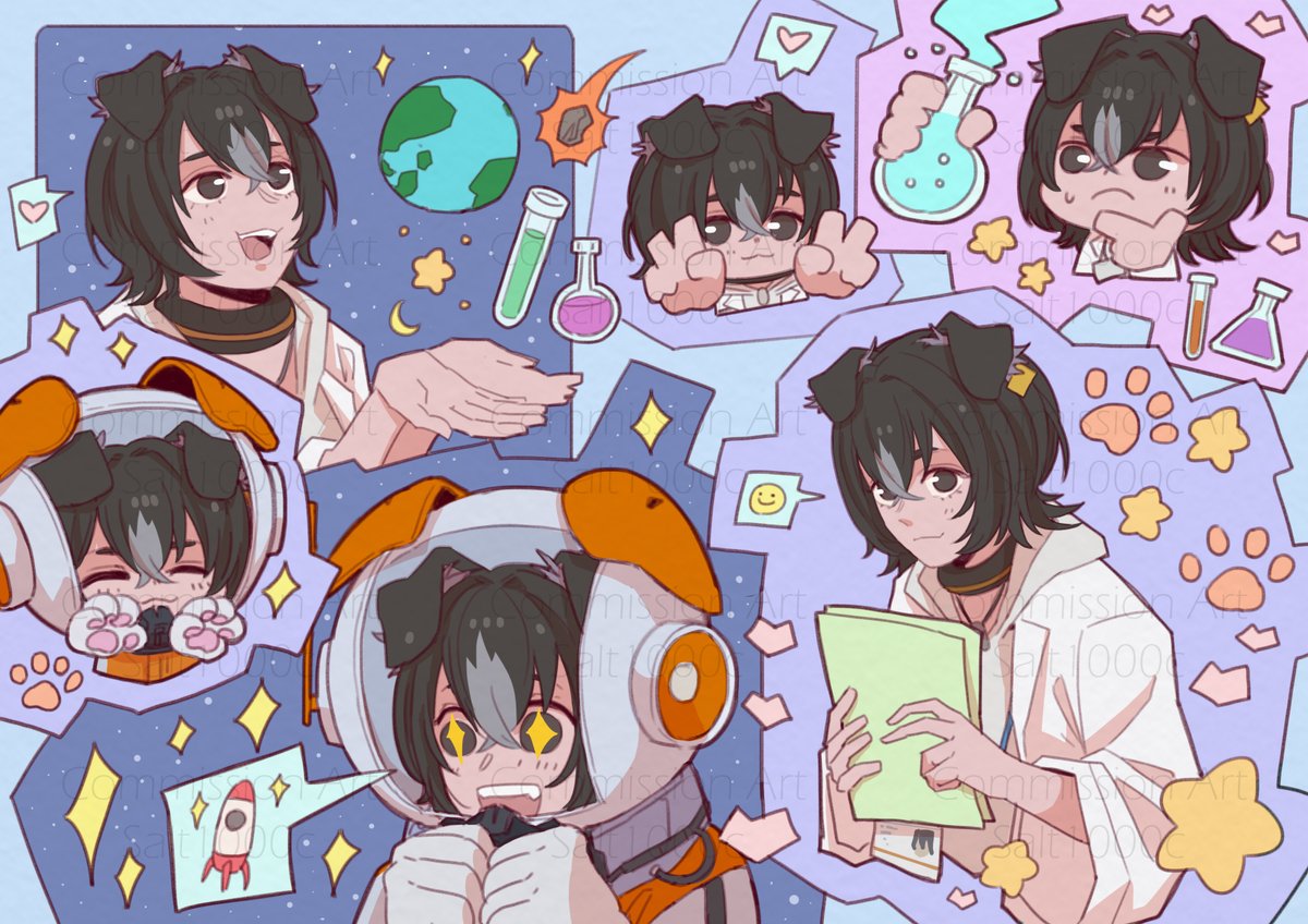 Thanks for support !!! <a href="/LaikaWanko/">Laika 💫🧪 || July Debut</a>  
I really love the design !!
#VGenComm #VGenOpen #vgenartist