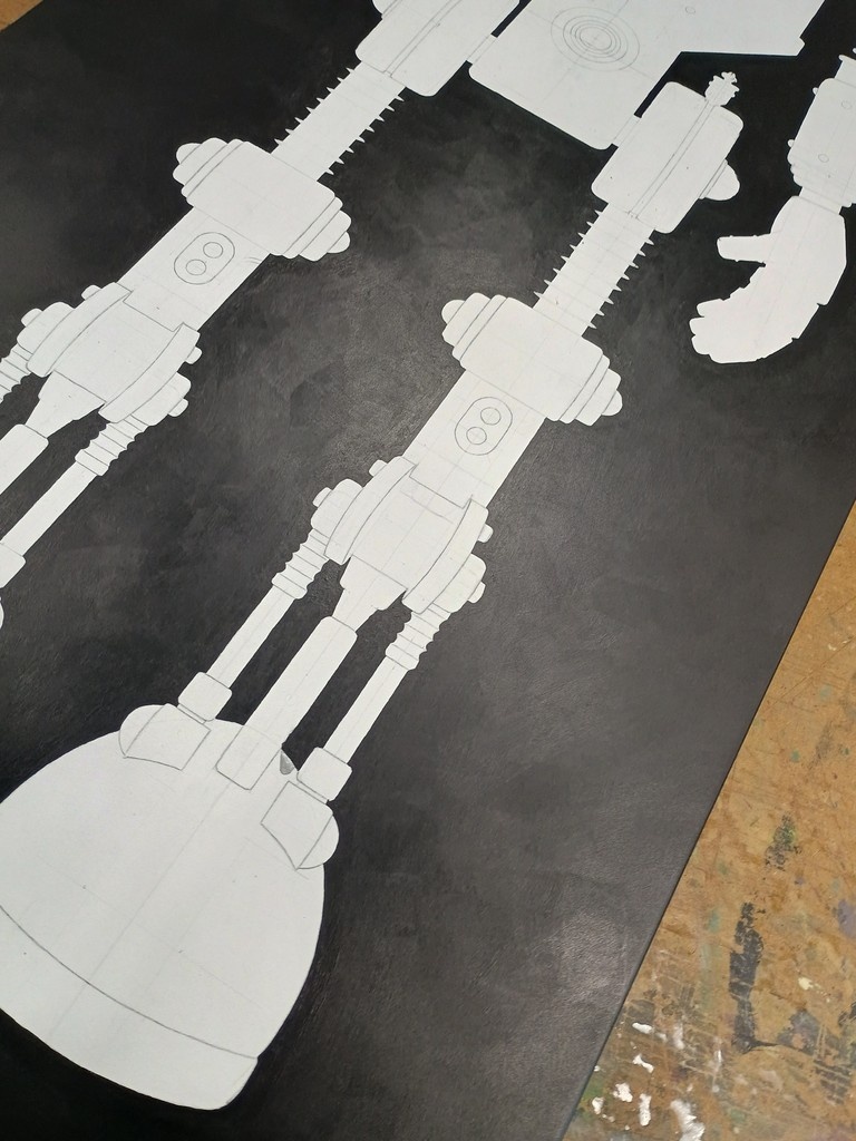 In progress new piece 60x22 inches

#art #popsurrealart #popsurrealism #handcrafted #contemporarypainting #losangelesart #lowbrowart #RobertNelsonArt #popsurrealpainting #artcollecting #drawing #mixedmedia #mixedmediadrawing l8r.it/AJ6F