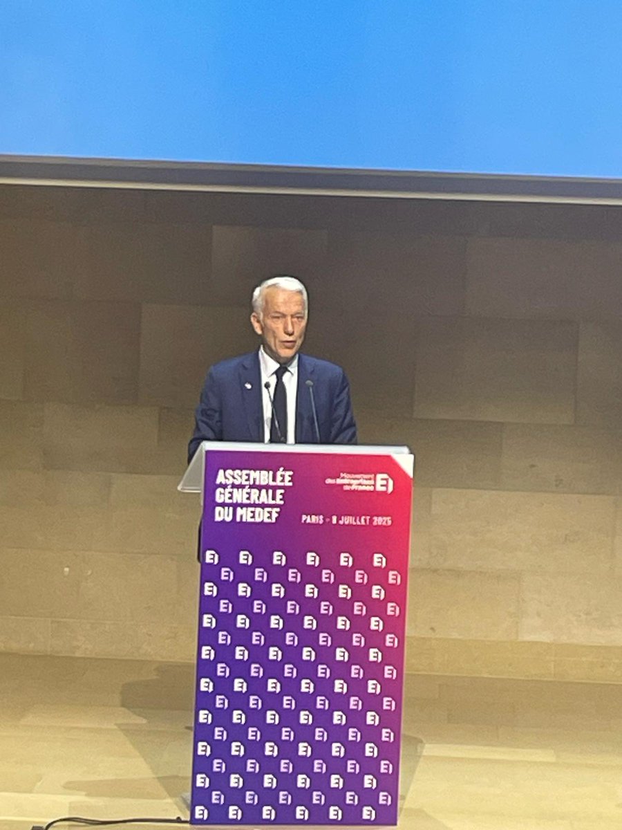 📌 [Retour sur l’Assemblée générale du Mouvement des Entreprises de France de ce jour]

Un moment fort de notre vie statutaire, placé sous le signe de l’engagement et du militantisme au service des entreprises et de la promotion d’une diplomatie économique !