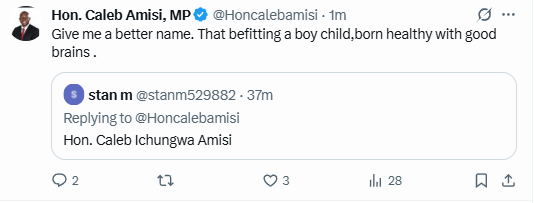 MP Caleb Amisi rejects being named Ichungwa! #WeareAllKikuyus