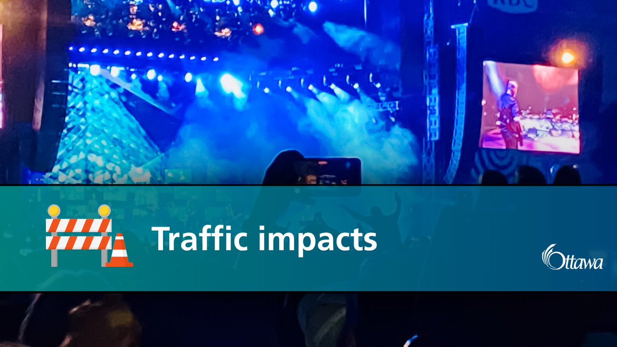 ottawacity's tweet image. Bluesfest is nearly here, #OttCity! You might notice some road closures around LeBreton Flats between July 10 and 20 to accommodate the fun. Check out bit.ly/45Z6Zly for more information on traffic impacts and how you can use @OC_Transpo to get to and from the show.