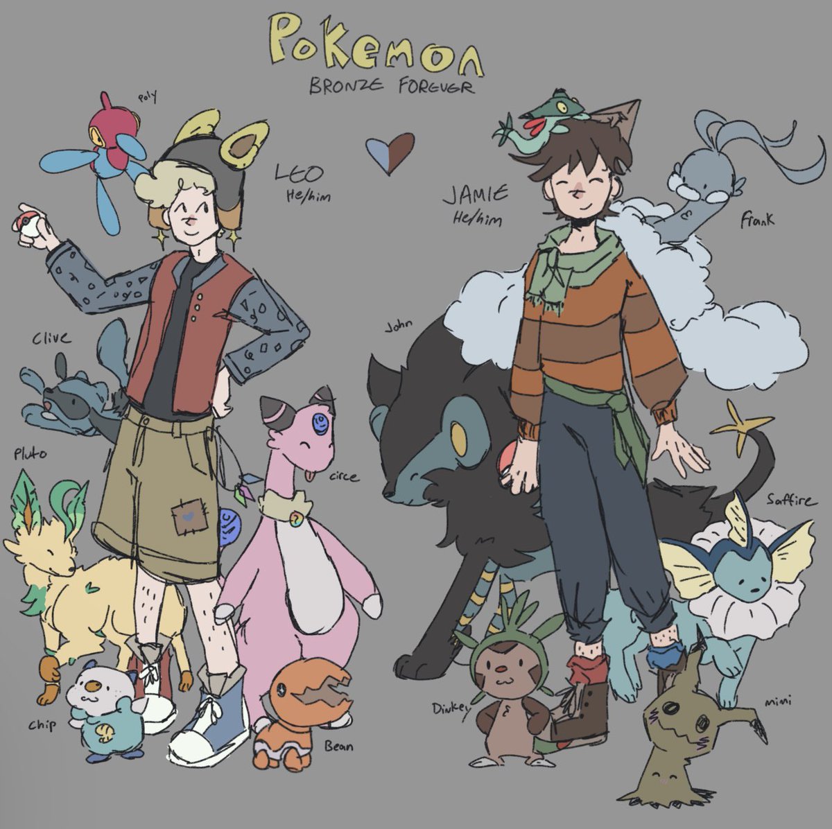ashfibble || Comms Open! ๐ || (@ashfibble) on Twitter photo BLEGHHH IM NOT DEAD!!! Me and <a href="/Lynodi_/">Lynodi || Comms Open! ๐จ ||</a> have been playing through Pokรฉmon recently, so I drew our teams! BLEGHHH IM NOT DEAD!!! Me and <a href="/Lynodi_/">Lynodi || Comms Open! ๐จ ||</a> have been playing through Pokรฉmon recently, so I drew our teams!