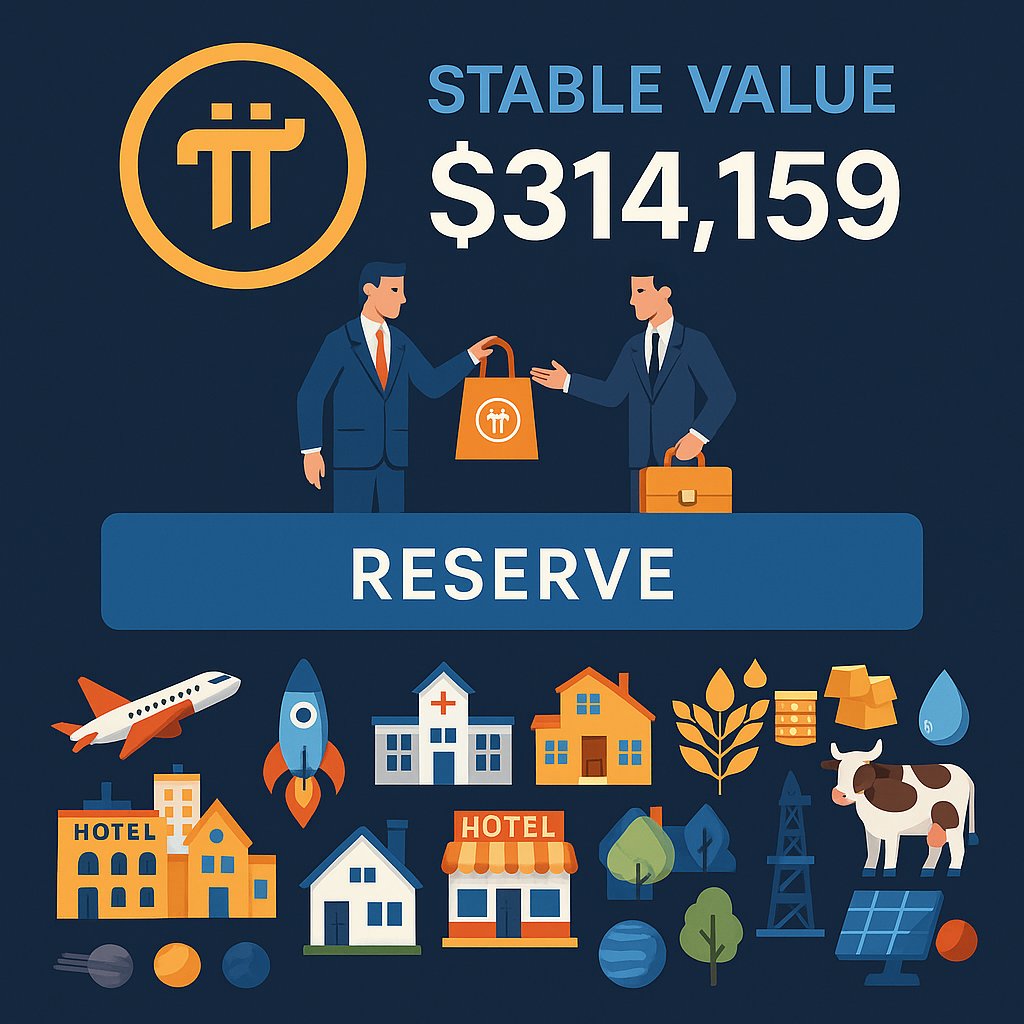 💥 Where will the massive reserve come from for Pi’s $314,159 GCV price?
No more banks  real-world assets are the new reserve
🏠 Homes, 🏨 Hotels, 🌾 Farming, 🛰️ Space, 🏥 Medical, 🥇 Gold  all running on Pi.
This is the real revolution.
#PiGCV #CryptoRevolution #Web3 #BTCUSDT