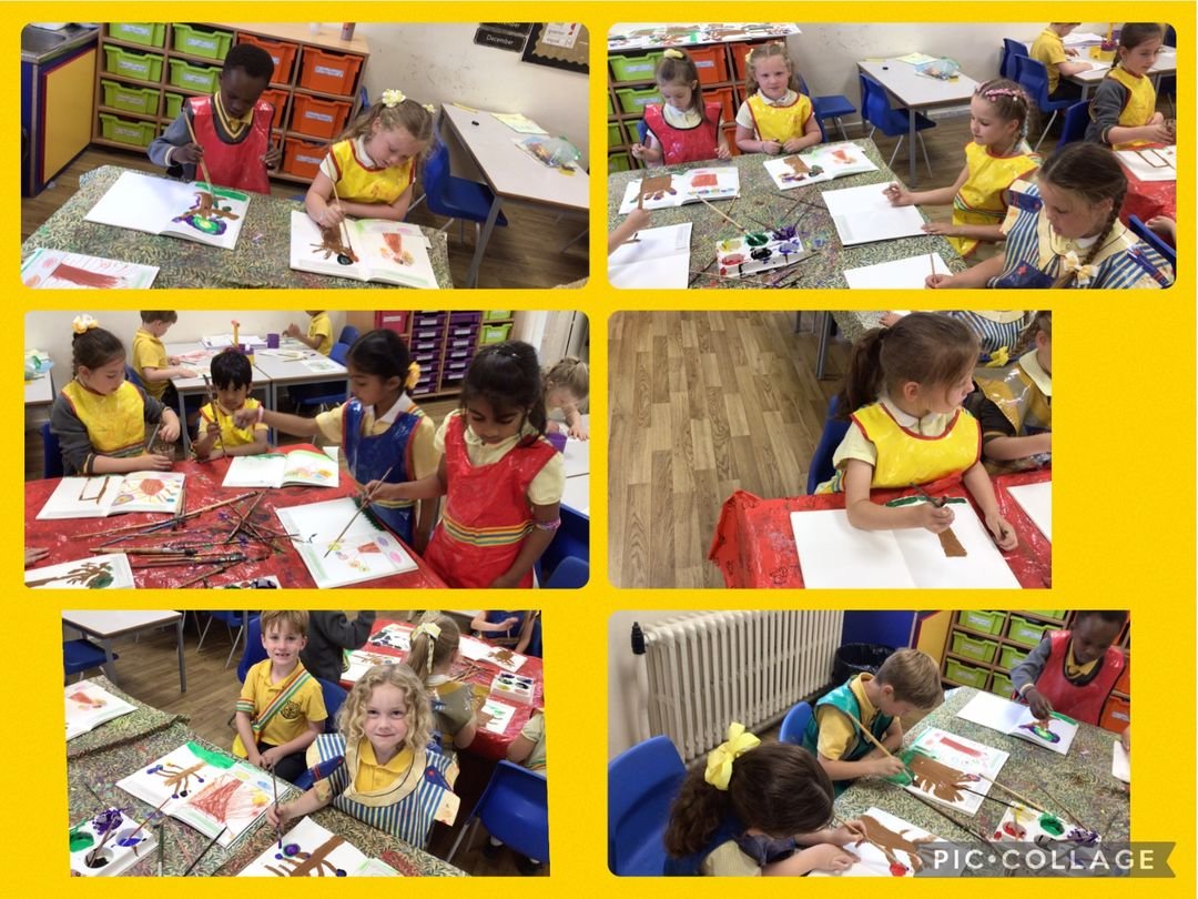 The children in class 7 have been learning about Kandinsky this half term. They have completed their final piece inspired by Kandinsky's swirls using paint in their sketch books. We have some excellent artists in our class!