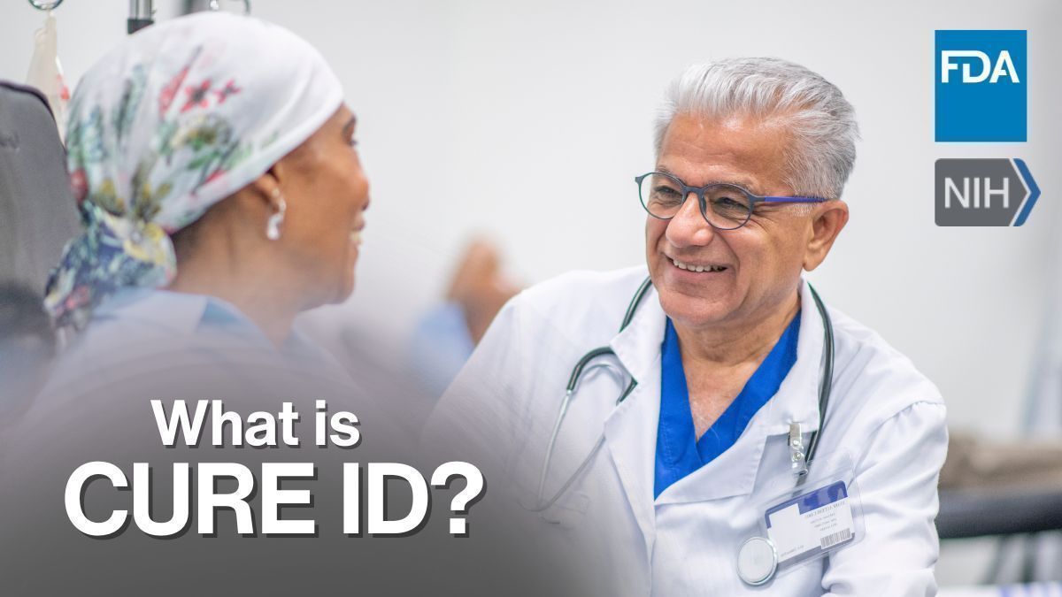 FDA Oncology (@fdaoncology) on Twitter photo CURE ID is an FDA & NIH platform that collects real-world
treatment experiences for rare diseases like sarcomas. 
Sharing your experience can make a difference!
<a href="/US_FDA/">U.S. FDA</a> <a href="/NIH/">NIH</a> <a href="/ncats_nih_gov/">NCATS</a>
Submit your case at cure.ncats.io CURE ID is an FDA & NIH platform that collects real-world
treatment experiences for rare diseases like sarcomas. 
Sharing your experience can make a difference!
<a href="/US_FDA/">U.S. FDA</a> <a href="/NIH/">NIH</a> <a href="/ncats_nih_gov/">NCATS</a>
Submit your case at cure.ncats.io