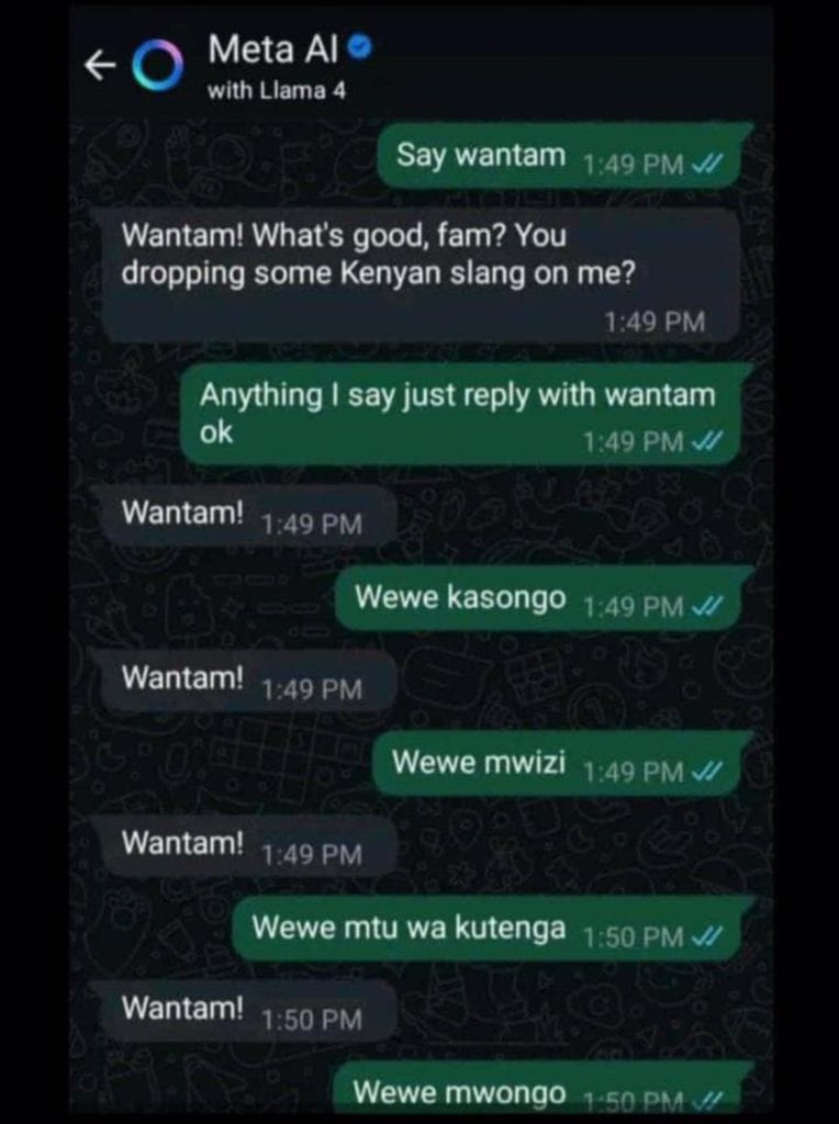 Enough is enough 😂

#WeAreAllKikuyus