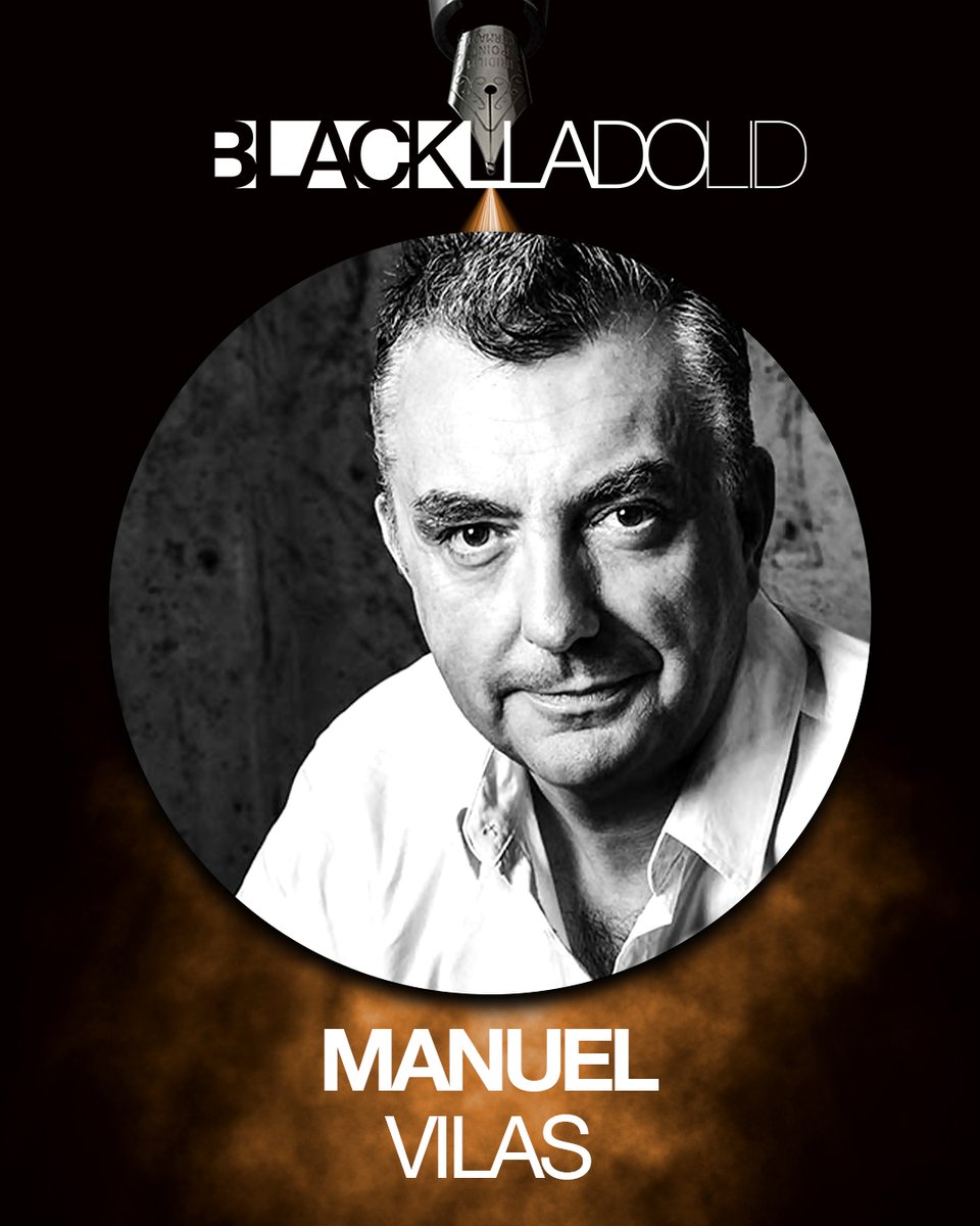 Blacklladolid (@blacklladolid) on Twitter photo En #Blacklladolid25 vamos a tener la suerte de navegar por las palabras de <a href="/Granvilas/">Manuel Vilas</a> , poeta y narrador del siglo XXI. 👇🏻
⚫ Estudió Filología Hispánica y ejerció durante más de veinte años como profesor de secundaria en diversos instituto.
⚫ Autor de seis poemarios y de En #Blacklladolid25 vamos a tener la suerte de navegar por las palabras de <a href="/Granvilas/">Manuel Vilas</a> , poeta y narrador del siglo XXI. 👇🏻
⚫ Estudió Filología Hispánica y ejerció durante más de veinte años como profesor de secundaria en diversos instituto.
⚫ Autor de seis poemarios y de