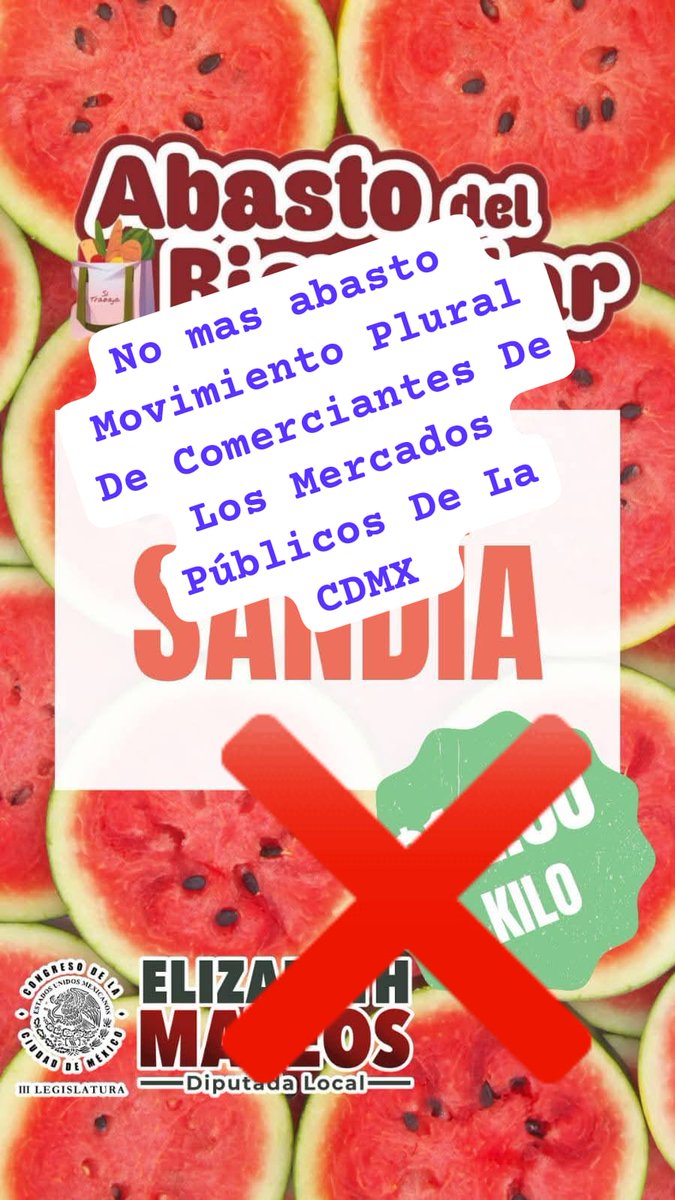 <a href="/Eli_Mateos_CDMX/">Elizabeth Mateos</a> buena foto pero nada de trabajo,  los comerciantes ya nos cansamos de esto. <a href="/ClaraBrugadaM/">Clara Brugada Molina</a> <a href="/Claudiashein/">Claudia Sheinbaum Pardo</a> <a href="/FadlalaAkabani/">Fadlala Akabani</a> <a href="/craviotocesar/">César Cravioto</a> <a href="/janupi/">Jaime L. Núñez Piña 🍍</a> <a href="/Radio_Formula/">Grupo Fórmula</a> <a href="/telediario/">Telediario CdMx</a> <a href="/EvidenciaLa/">La Evidencia News</a> <a href="/lasillarota/">La Silla Rota</a> <a href="/EDGAR20192459/">MOTOR</a> <a href="/garc23575/">Evelyn Garcia</a> <a href="/Edgarinc03/">Edgar</a> <a href="/osozul/">Rociosiga</a> <a href="/azul49provi/">LaProvidenci@</a>