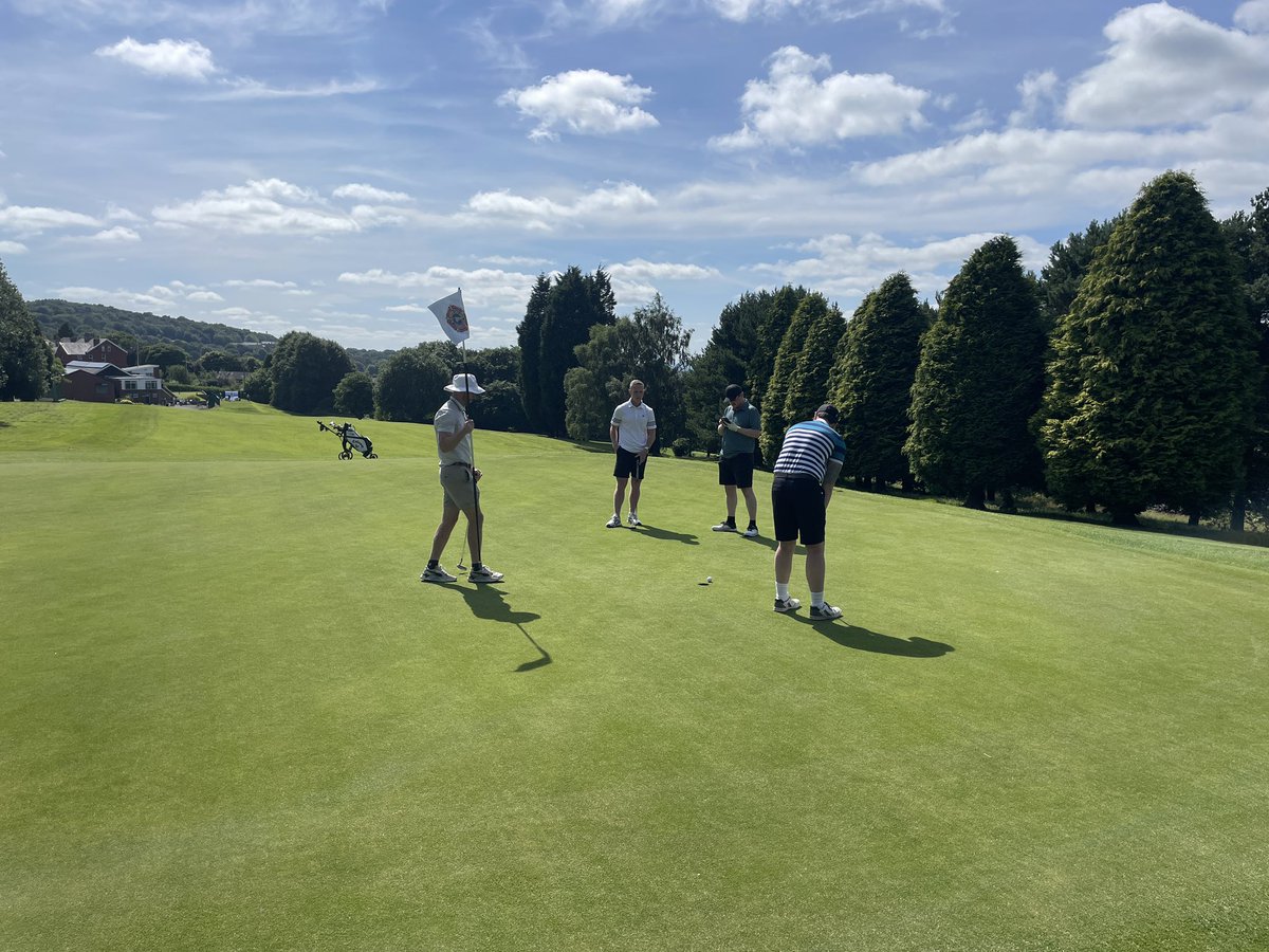 BRFCTrust's tweet photo. @Rovers @PLCommunities 1️⃣And Forsh’s team have just completed the first hole!

#BRCTInclusion #BRCTEvents #PLFansFund | @PLCommunities https://t.co/lyJZbyMnWZ