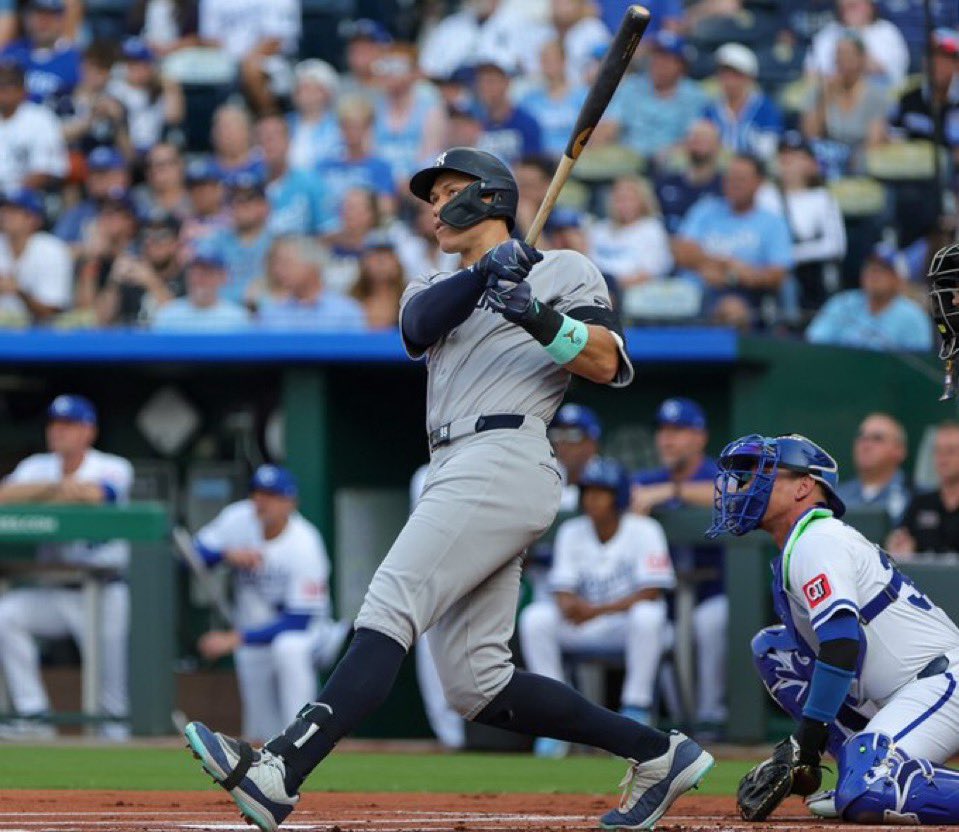 Aaron Judge has 119 hits and 33 home runs so far this season.

No other player in MLB HISTORY has reached those marks prior to the All-Star break in a season.
