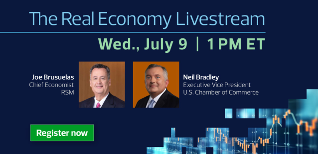 RSM and the U.S. Chamber of Commerce share their insights on shifting trends in the middle market economy. rsm.buzz/44AGmB3