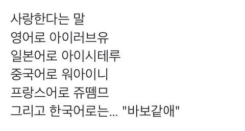 재영아 사랑한댄다