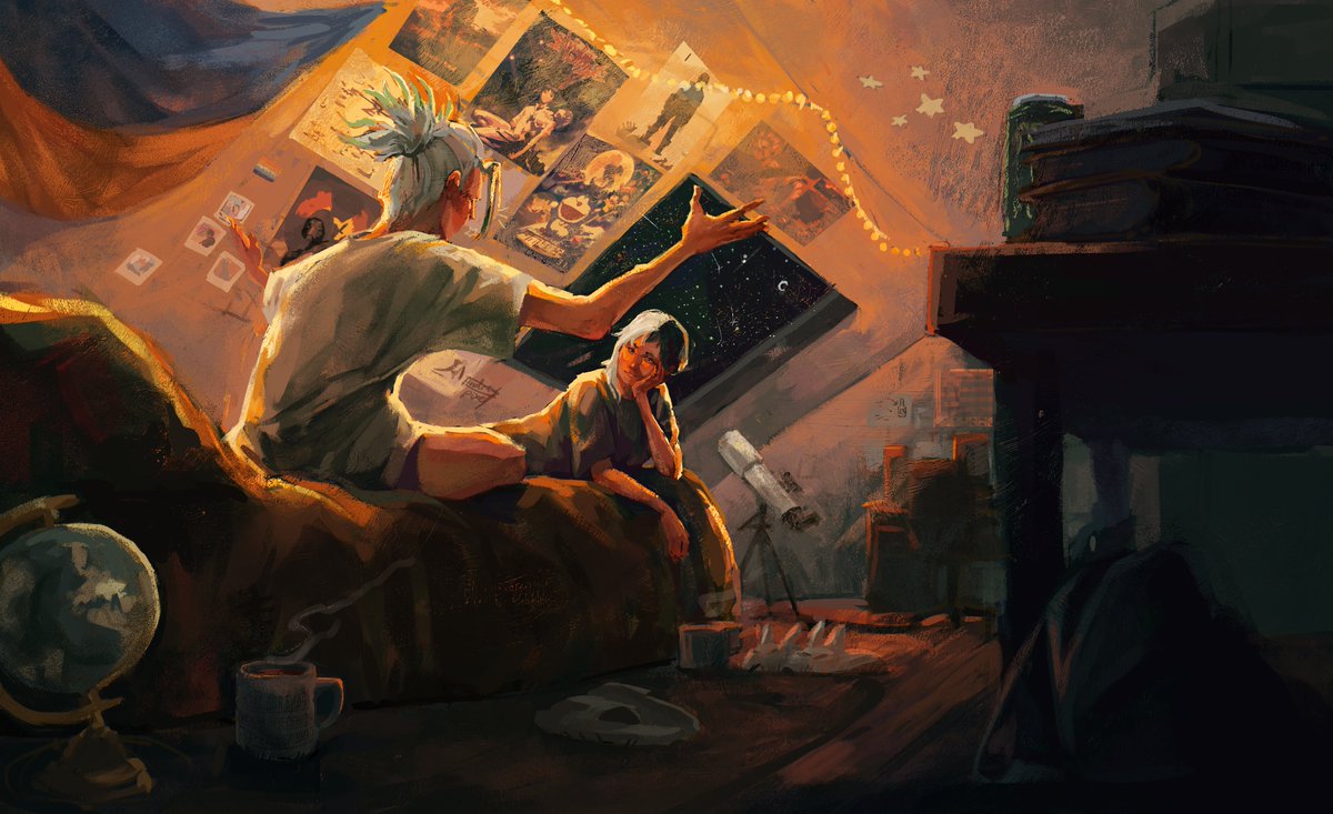 Hey #PortfolioDay 
I`m Andrey from Ukraine, digital artist  who loves texture brushes and color