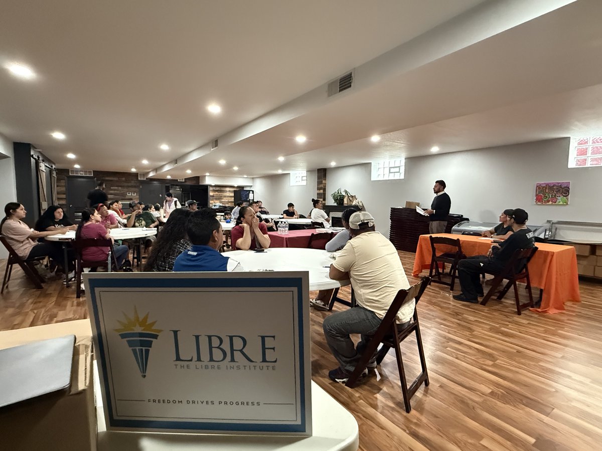 LIBREWisconsin's tweet image. We had a fantastic turnout at our 1st ESL class at Ministerios ALMAS. If you are interested in ESL classes, register today!
@LIBREinstitute