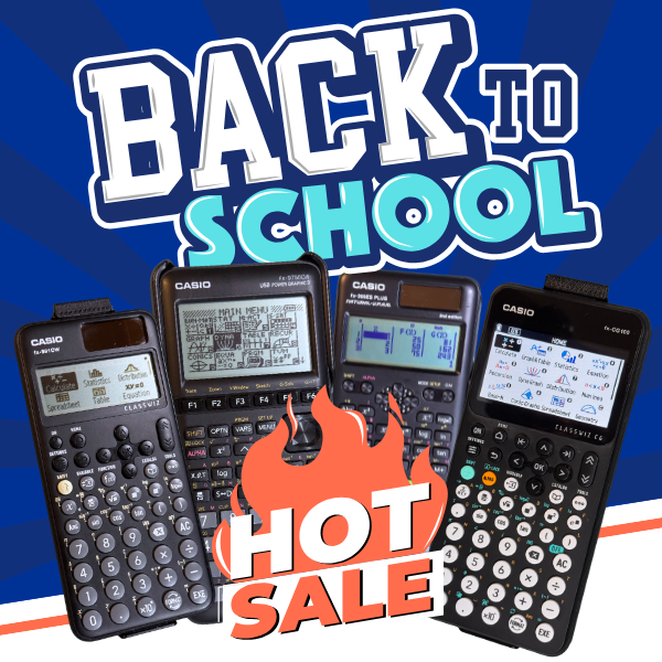 CasioEdTech's tweet image. Why wait? Our Back-to-School prices are live ahead of schedule! Let students grab a Casio calculator now and get ahead of the class. 🔥 #mtbos #iteachmath #math #matheducation #mathteacher
