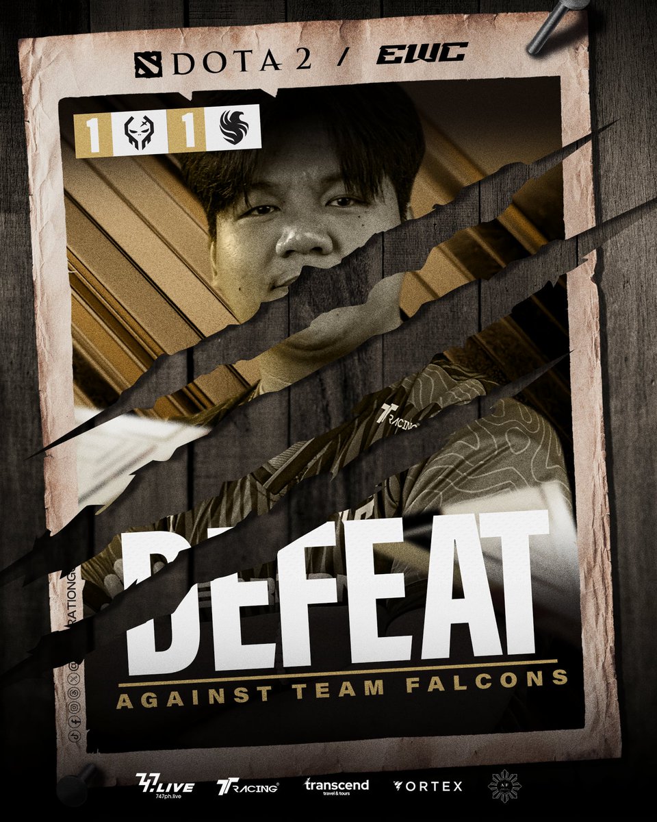 And the GGs is called, Falcons shows their fang in Map 2! We never lose , We Win or We Learn!

#ExeShot #747Live #TTRacingPH
#EsportsWorldCup