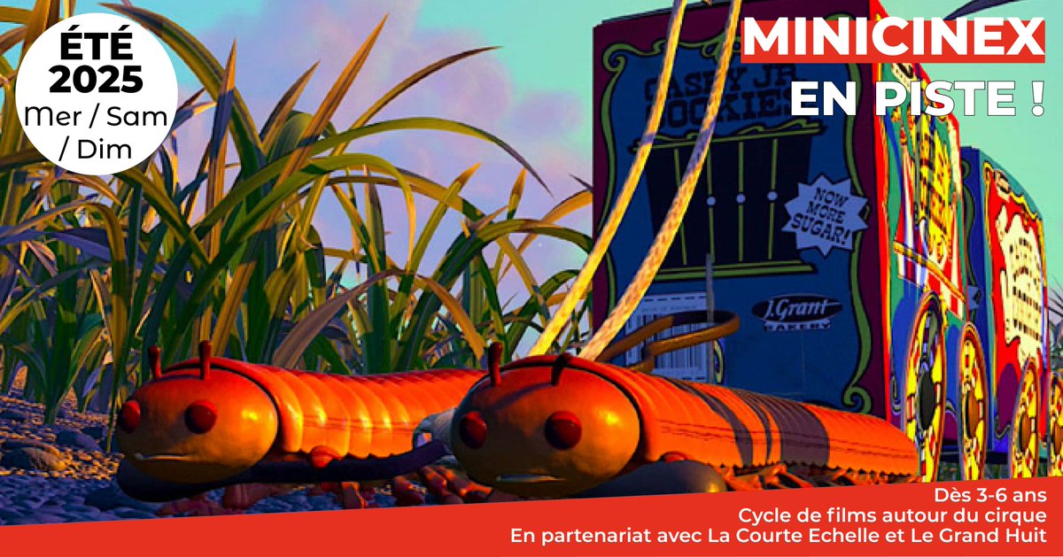 Cinema_ARVOR's tweet image. 👧👦Au #CinéArvor Minicinex présente "EN PISTE !",
tout l'été une sélection de films pour les enfants de 3 à 6 ans !
🗞️Le programme↪️urlr.me/xyC2vT
🔸En partenariat avec la Librairie La Courte Échelle et Le Grand Huit
#Rennes #DAR @JouclaServane @metropolerennes