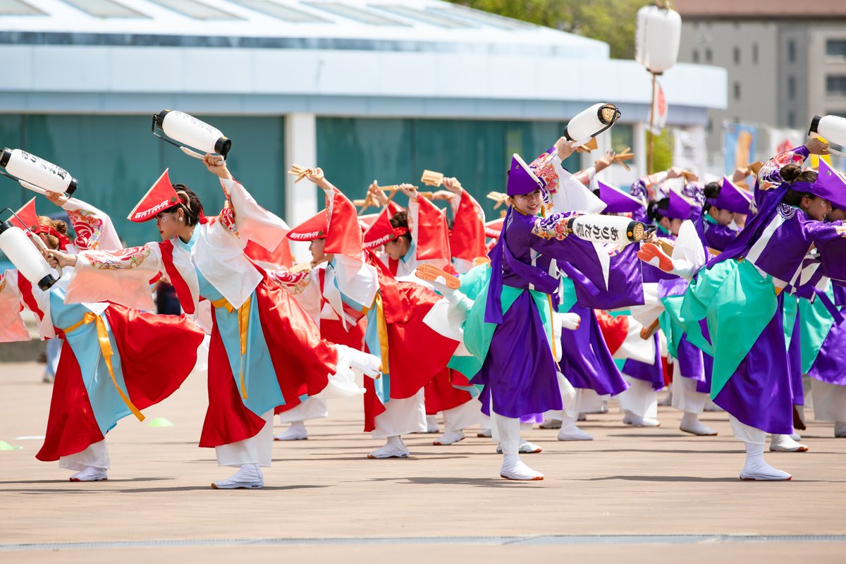 よさこい塾・ありがた屋」さん Sailing KOBE 2025 2025.7.6 新演舞