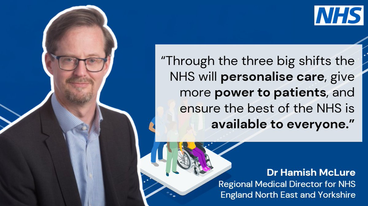 NHS North East & Yorkshire (@nhsney) on Twitter photo #NEY10YearPlan |  Three big shifts will change how the NHS works, enabling it to deliver better care for all patients – no matter where they live.
🏥From hospital to community.
📱From analogue to digital.
âś…From sickness to prevention.
More➡️england.nhs.uk/north-east-yor… #NEY10YearPlan |  Three big shifts will change how the NHS works, enabling it to deliver better care for all patients – no matter where they live.
🏥From hospital to community.
📱From analogue to digital.
âś…From sickness to prevention.
More➡️england.nhs.uk/north-east-yor…