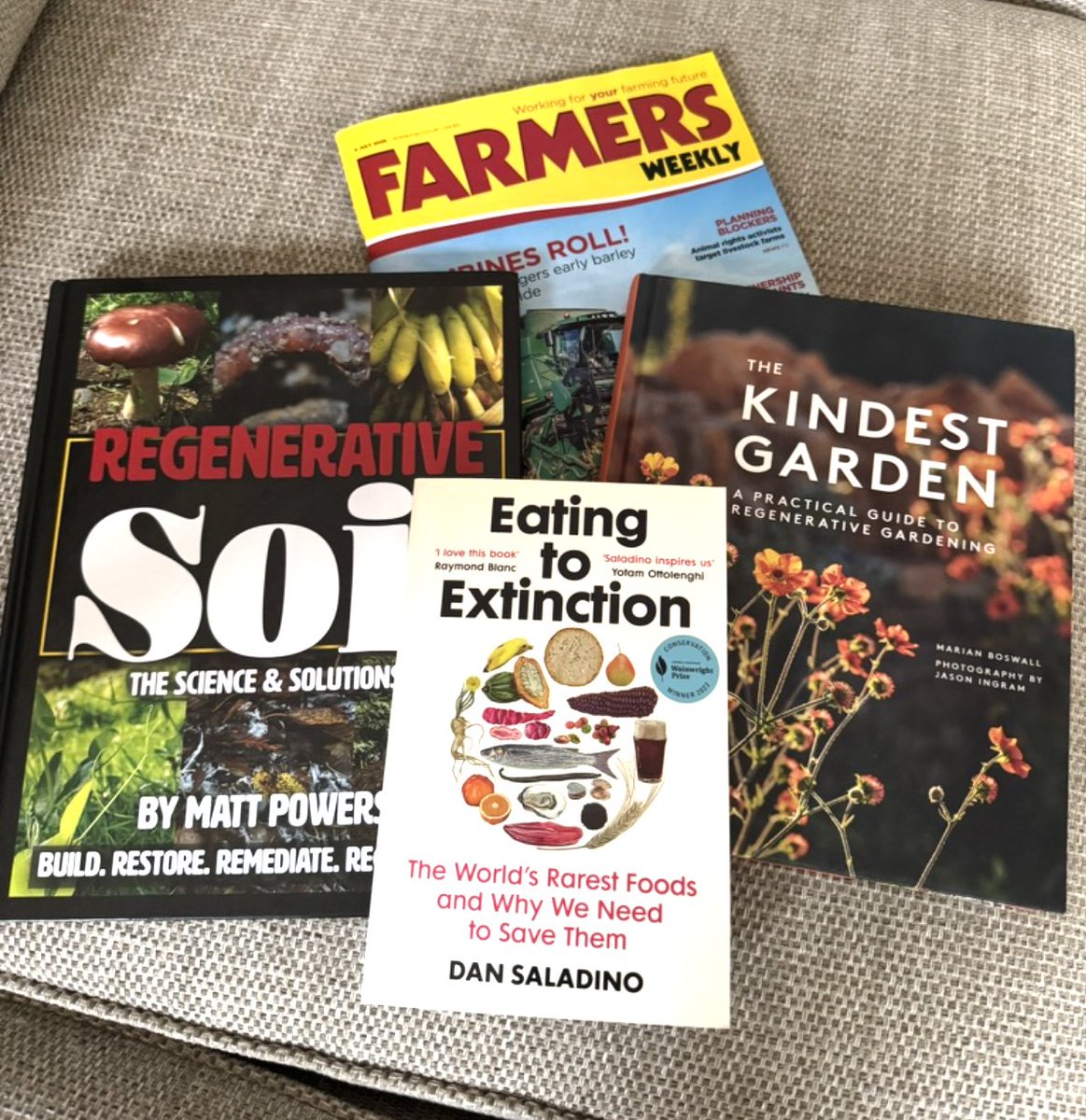 uniumbioscience (@uniumbioscience) on Twitter photo Not only appreciating the rain โ for the crops ๐พ and gardens ๐น in need, but also for creating time for me to read my latest arrivals ๐ ? Which would you start first ?๐ค
<a href="/MattPowersSoil/">Matt Powers</a>
<a href="/FarmersWeekly/">Farmers Weekly</a> Not only appreciating the rain โ for the crops ๐พ and gardens ๐น in need, but also for creating time for me to read my latest arrivals ๐ ? Which would you start first ?๐ค
<a href="/MattPowersSoil/">Matt Powers</a>
<a href="/FarmersWeekly/">Farmers Weekly</a>