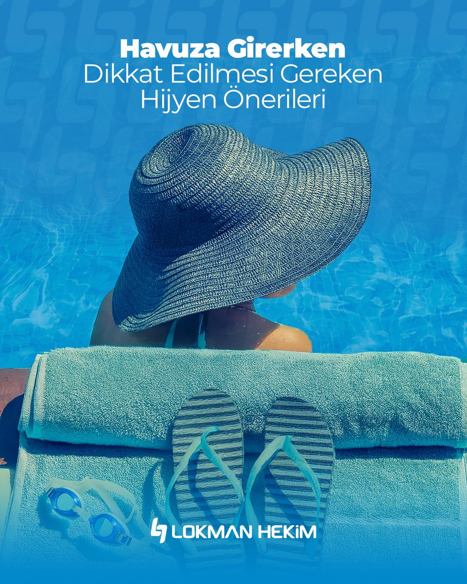 Ortak kullanım alanı olan havuzlar, uygun hijyen sağlanmadığında çeşitli enfeksiyonlara zemin hazırlayabilir. Sağlığınızı korumak için dikkat edilmesi gereken öneriler:
• Havuz öncesi ve sonrası duş alın.
• Kişisel havlu, bone ve terlik kullanın.
• Göz enfeksiyonlarına karşı