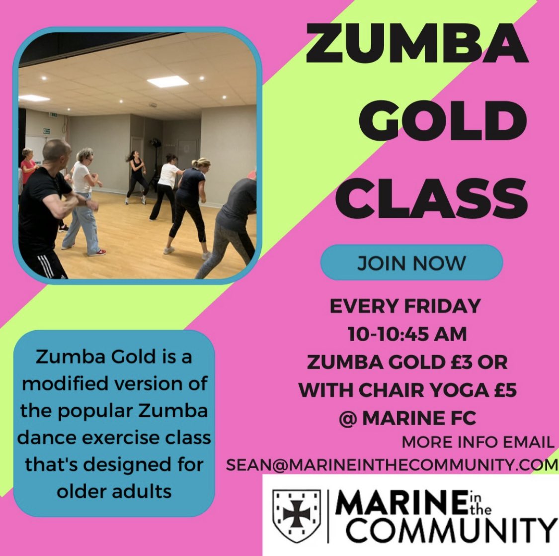 CommunityMarine's tweet image. Get ready for an exciting weekend ahead! Our fabulous fitness sessions on Friday! Kick off the fun with Zumba at 10:00 AM at Marine, followed by a relaxing Yoga session at 10:45 AM. It’s the perfect way to energize your weekend!
Can’t wait to see you all there! 🌟