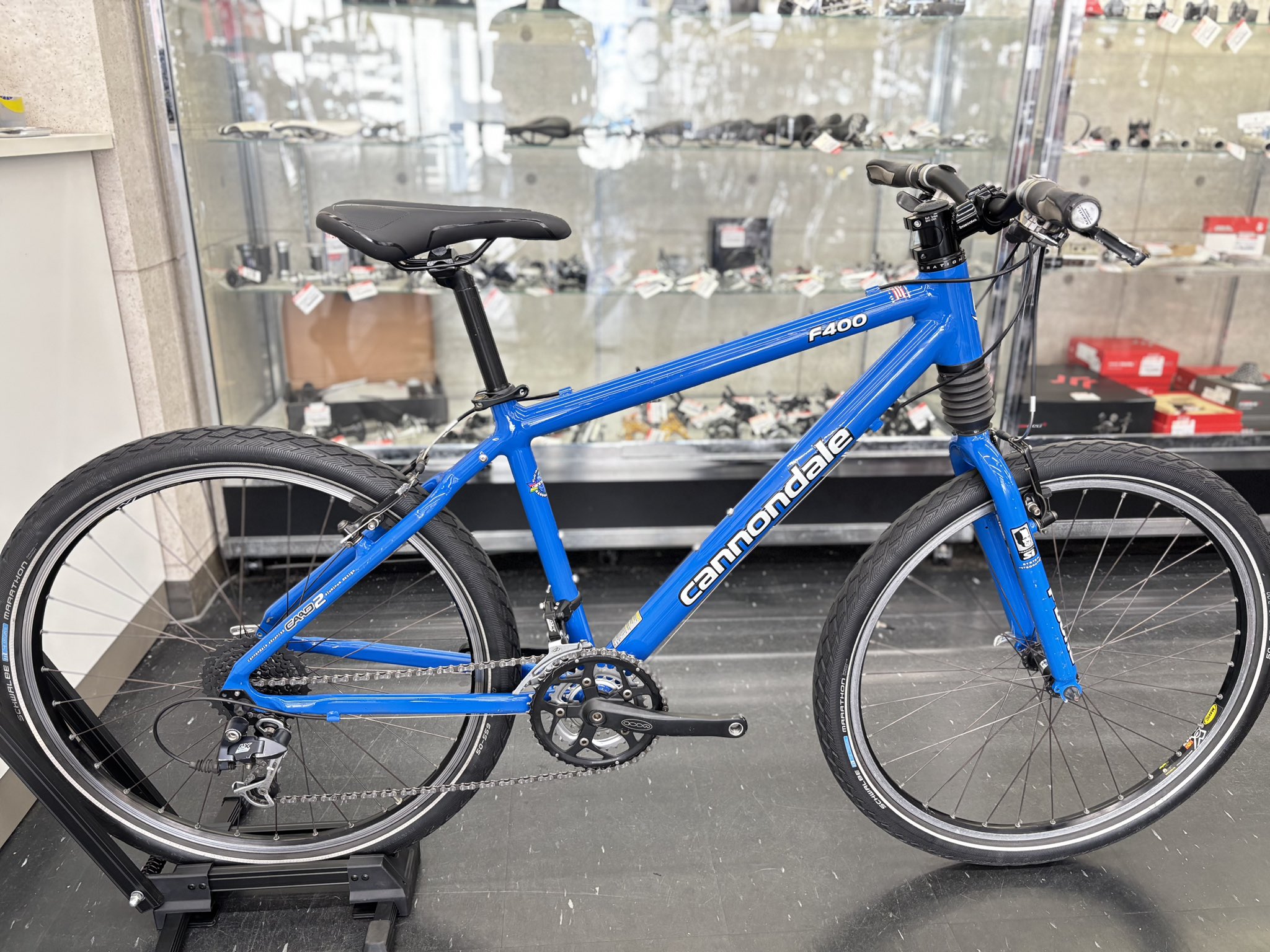 Cannondale F400 マウンテンバイク HANDMADE IN USA 2005 Cannondale CAAD3 F400 MTB Bike Large 18.5
