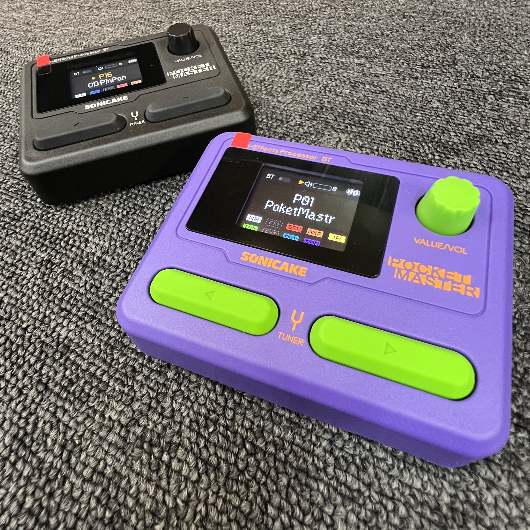 コンパクトエフェクター　まとめ売り シールドおまけ 先日作製したアタッチメントを使用して簡易ボードを組んでみまし