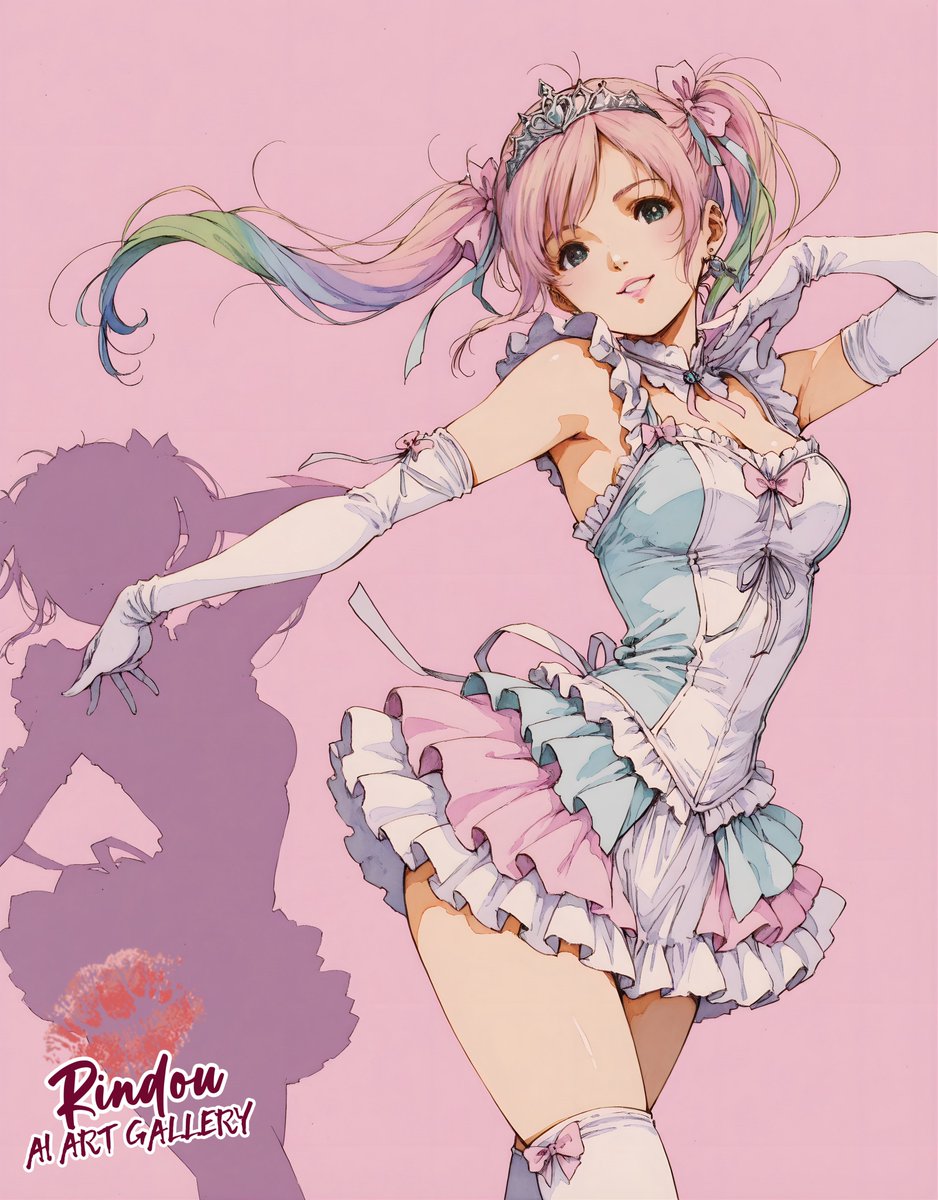 リン・ミンメイの造形をオリジナルに近づけようと試行錯誤した結果、美樹本先生と近い作風ができるようになりました。

このサブアカウントではこの作風で色々試してもいいなぁ・・。
と考えたりもしています。

まだ課題がある作風ですので、「使える形」にしたいですね。