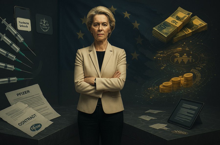 Völlig irre!
„Jeder, der mich loswerden will, ist ein Extremist und eine Gefahr für die Demokratie“ – Ursula
von der Leyen
als Reaktion auf den Misstrauensantrag gegen sie.  Du -Flintenuschi- gehörst mit Schimpf und Schande davon gejagt und vor den Haftrichter!