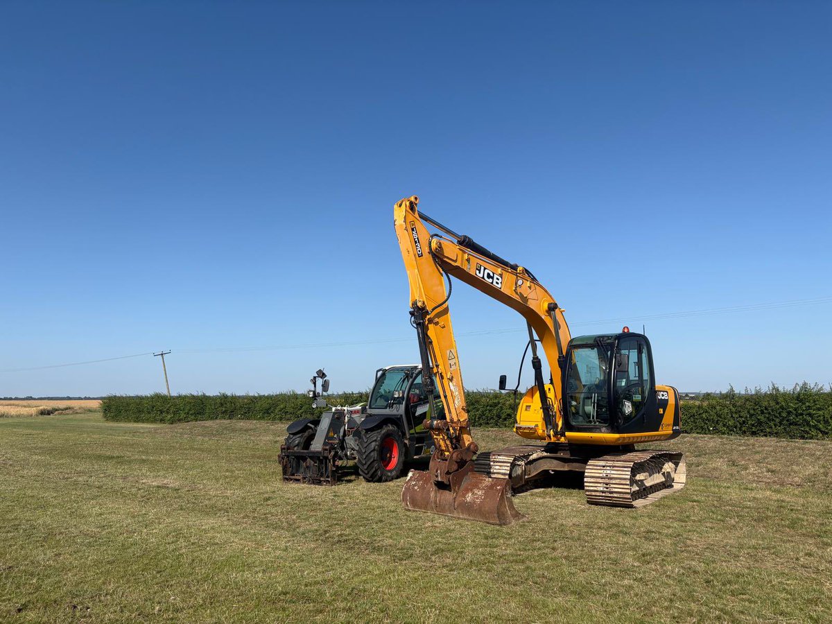 CheffinsMachine's tweet image. Final preparations underway in Lincolnshire ahead of the Mark Caudwell Ltd live onsite auction happening on Thursday from 10:00am