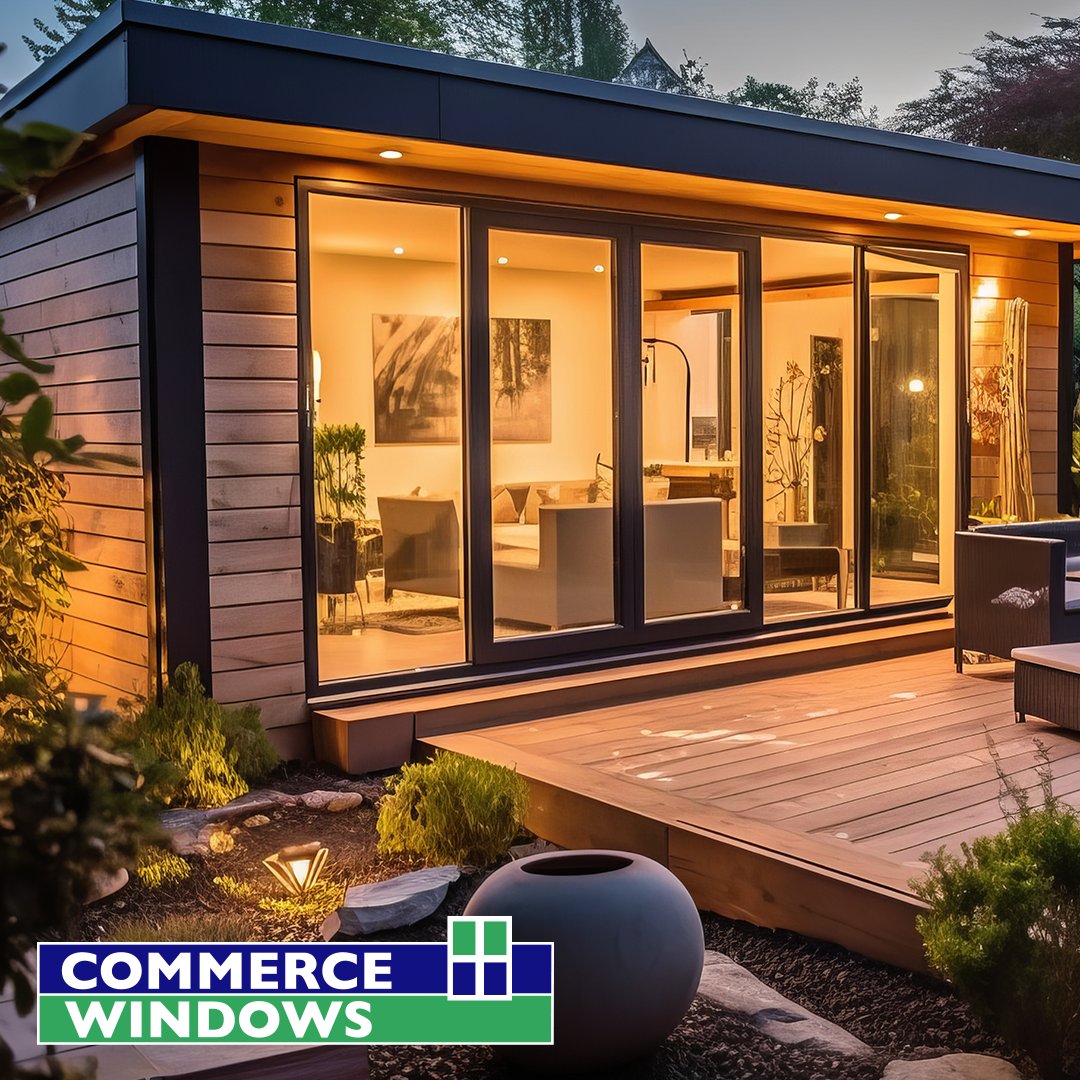 CommerceW's tweet image. A garden room adds value and versatility — perfect for an office, studio or just a peaceful escape.

Take a closer look: commercewindows.co.uk

#GardenRoom #WorkFromHome #ExtraSpace 🌼