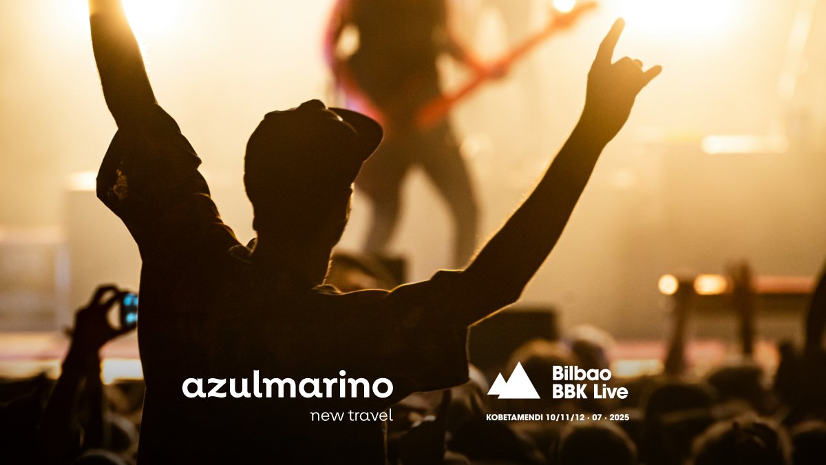 Azulmarino (@azulmarinoviaje) on Twitter photo <a href="/bilbaobbklive/">Bilbao BBK Live</a> es solo el comienzo de un verano épico. 🎶☀️
Después de disfrutar de la mejor música y ambiente, prepárate para seguir la fiesta en el Caribe con Azulmarino. 🌴😎
Pásate por nuestro stand, participa y dale un upgrade a tu verano. ¡El sorteo más top te espera! <a href="/bilbaobbklive/">Bilbao BBK Live</a> es solo el comienzo de un verano épico. 🎶☀️
Después de disfrutar de la mejor música y ambiente, prepárate para seguir la fiesta en el Caribe con Azulmarino. 🌴😎
Pásate por nuestro stand, participa y dale un upgrade a tu verano. ¡El sorteo más top te espera!