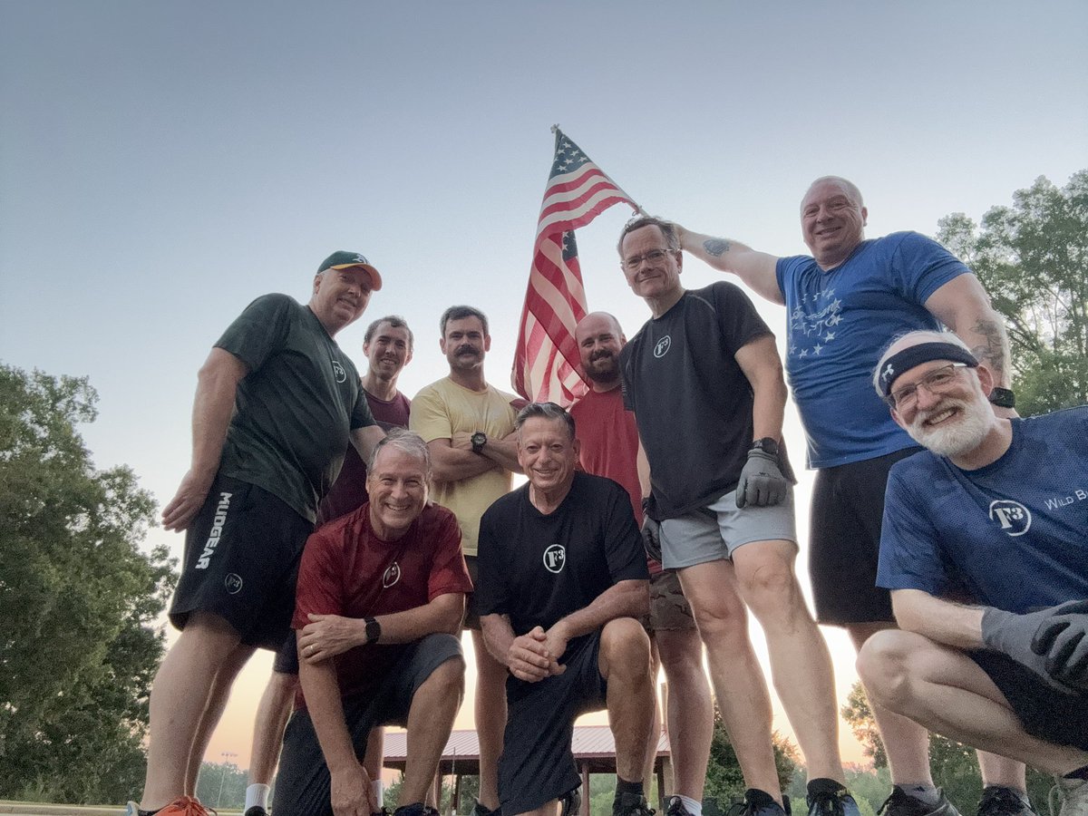 F3StrutBrigade (@f3strut) on Twitter photo 9 pax for a <a href="/f3shredder/">@F3Shredder</a> led tabata workout that included stops at the tick pile & concession stand. Welcome FNG Sheldon. Work was done. <a href="/F3LakeMurray/">F3 Lake Murray</a> 9 pax for a <a href="/f3shredder/">@F3Shredder</a> led tabata workout that included stops at the tick pile & concession stand. Welcome FNG Sheldon. Work was done. <a href="/F3LakeMurray/">F3 Lake Murray</a>