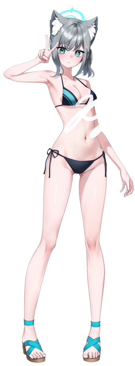 블냥 해수욕장 시로코   

#ブルアカ 
#ブルーアーカイブ 
#BlueArchive 
#블루아카이브