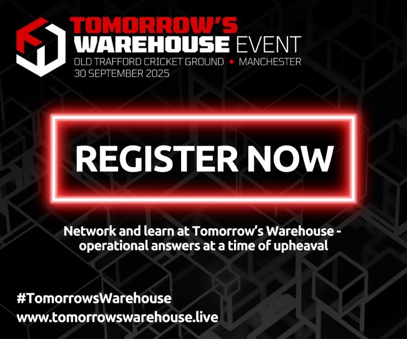 Registration for the Tomorrow's Warehouse Event Manchester is now open! 

Join us on 30 September for an immersive experience that promises to transform your approach to warehouse management.

Register now 👉 https:/tomorrowswarehouse.live/

#TomorrowsWarehouse
#warehouse #WMS