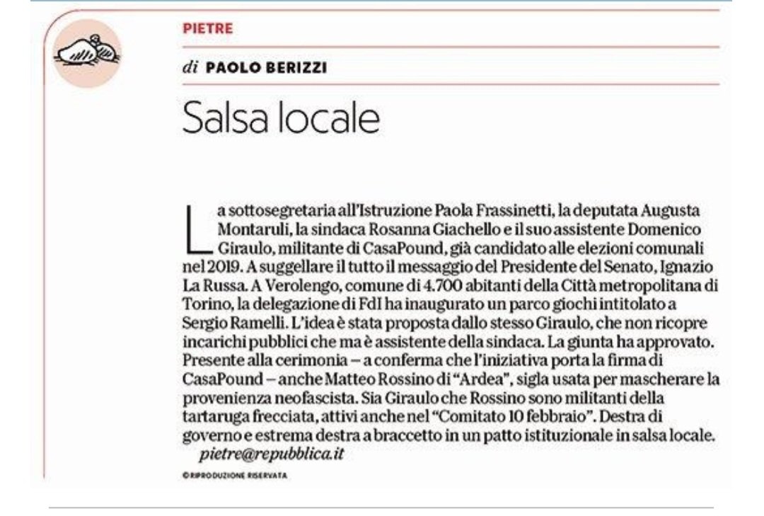 Paolo Berizzi tweet media