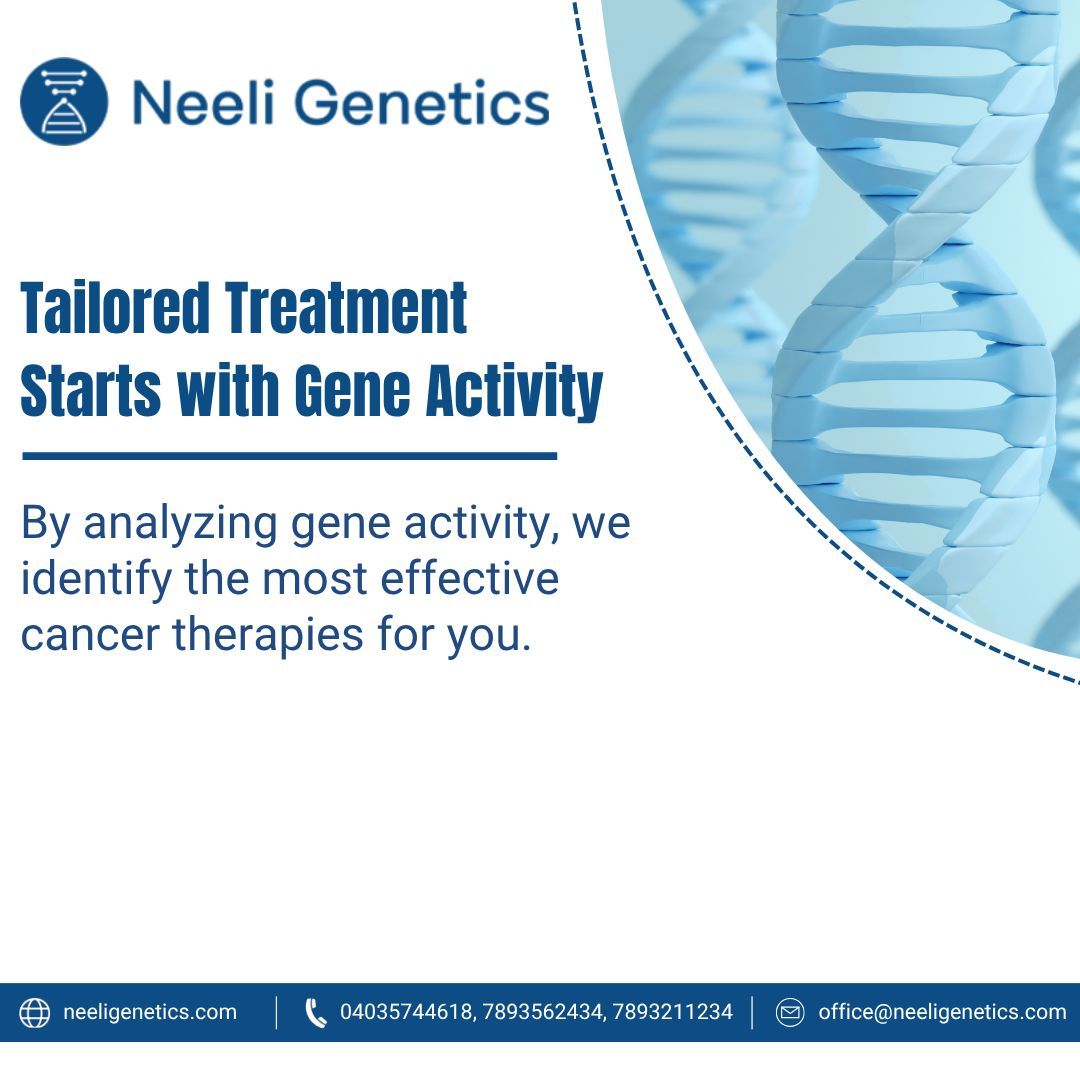 NeeliGenetics's tweet photo. Personalized therapy begins at the genetic level.
Gene Expression Analysis reveals how your cancer behaves—so treatment can precisely target your unique tumor profile.

🌐 https://t.co/3CliX8WxCW | 📞 04035744618

#GeneExpressionAnalysis #PrecisionOncology #TargetedTherapy https://t.co/lC1SOAnJGM