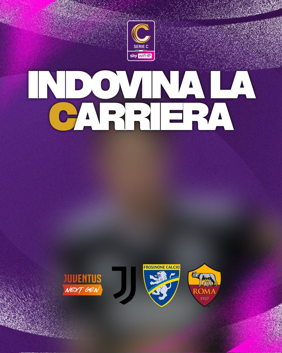 Indovina la 𝘾arriera 🔍

Il nuovo gioco estivo che mette alla prova la tua conoscenza sulla #SerieC: sai riconoscere il calciatore dai loghi dei club in cui ha giocato? 🤔

Trovi la risposta nella 2^ grafica del carosello sulla nostra pagina Instagram... 👀

#SerieCSkyWifi