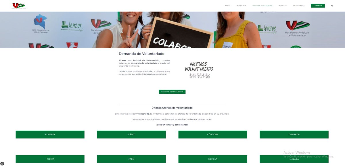 📢Entidades !! Os recordamos que en nuestra web tenemos un espacio para dar difusión a las ofertas de #voluntariado Si tu asociación BUSCA PERSONAS VOLUNTARIAS desde la PAV te ayudamos en la captación➡️ docs.google.com/forms/d/e/1FAI…
#Hacemosvoluntariado #voluntariadoandaluz