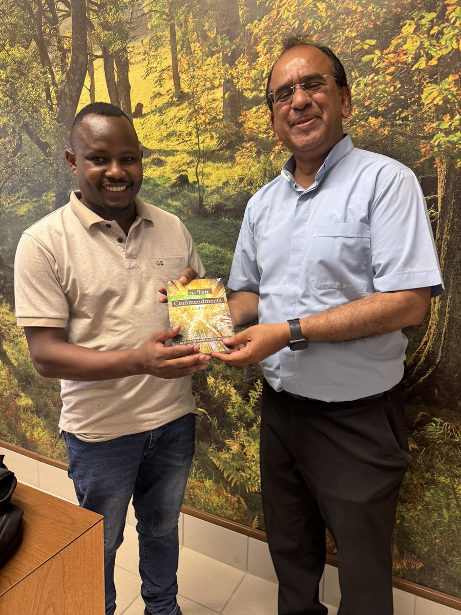 Honoured to be welcomed by Prof. Fr. Joshtrom Kureethadam at the Salesian Pontifical University in Rome. We had  insightful conversations following up on our recent publication “Laudate Deum – A Last Call for Our Planet”, reflecting on the urgent moral and ecological imperatives