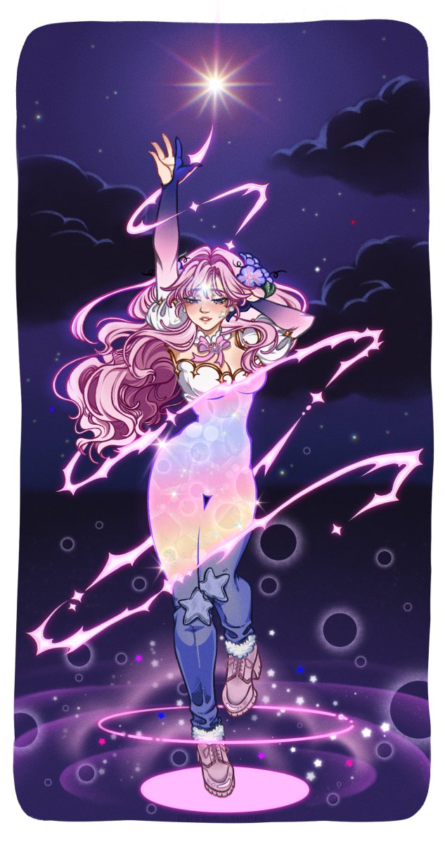 Artfight Revenge on <a href="/abzuhime/">𝓪𝓫𝔃𝓾𝓱𝓲𝓶𝓮 ✨</a> !
Her character Phoebe! Thanks again for drawing Kieran! ❤️